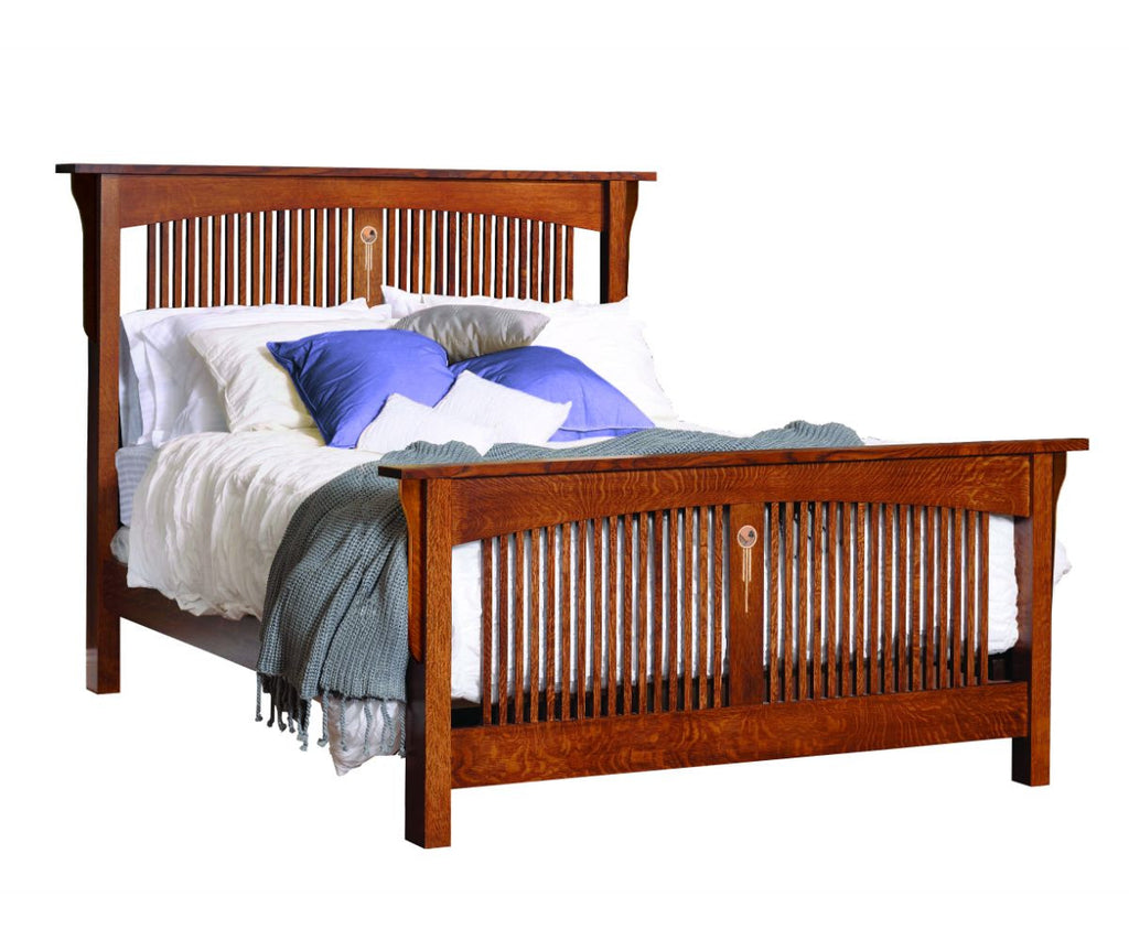 Craftsman Arched Spindle Bed Spindle Bed