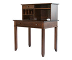 36"W Craftsman Computer Desk with Hutch