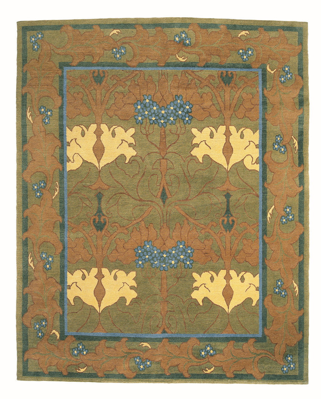 Craftsman Donegal Fintona Forest Earth Rug