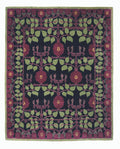Craftsman Donegal Rose Obsidian Rug