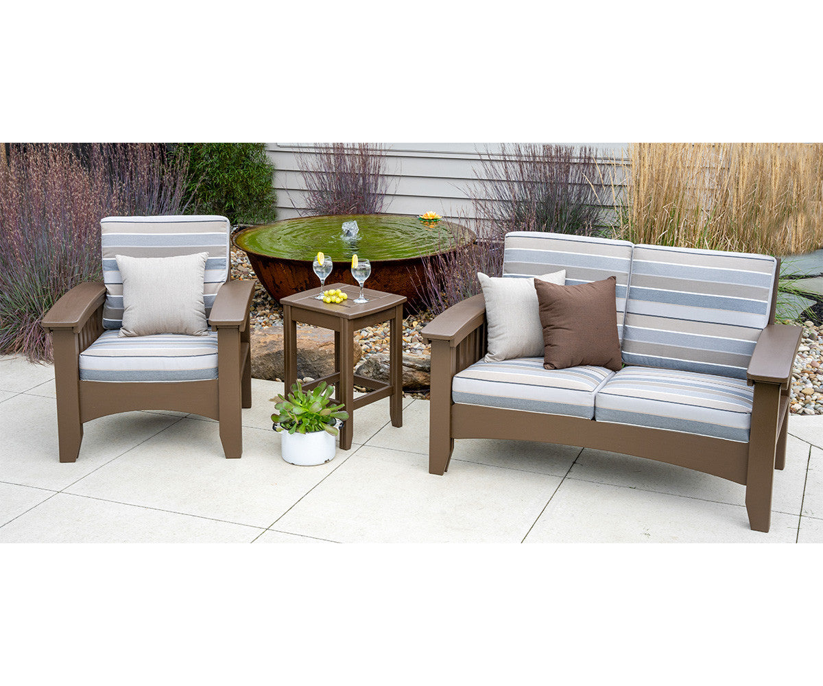 Mission Outdoor Poly Sofa Chair