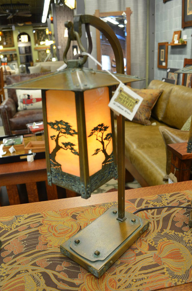 Cobblestone Monterey Cypress Table Lamp