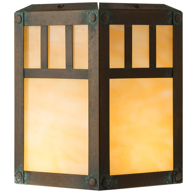 Brookdale Column Mount with 12" Roof 493-6