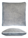 Seaglass Double Tuxedo Pillow with Velvet Stripes