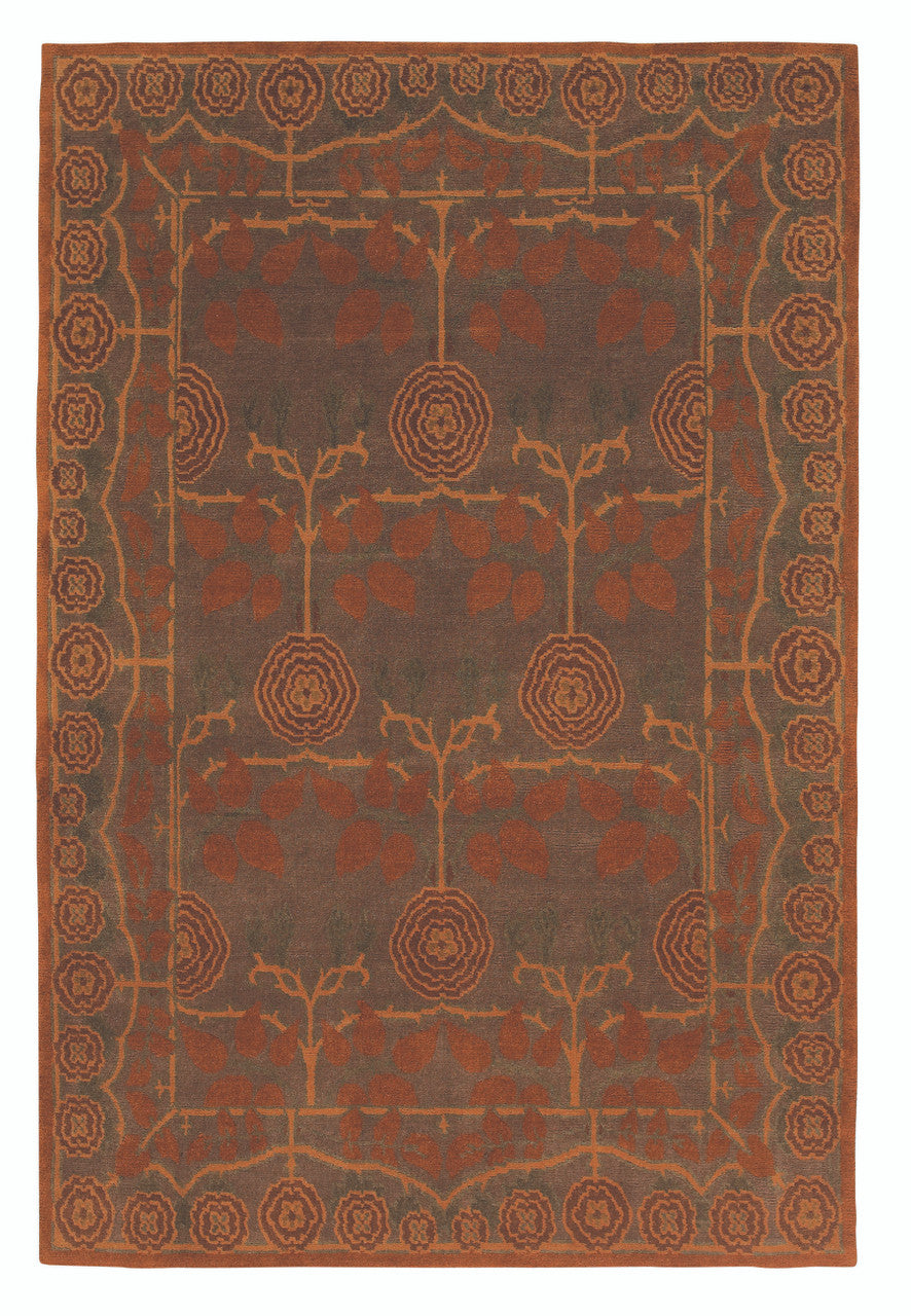 Craftsman Donegal Rose Brown Rug