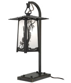Cobblestone Dragonfly Hook Arm Table Lamp