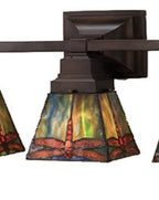 20"W Prairie Dragonfly 3 LT Vanity Light