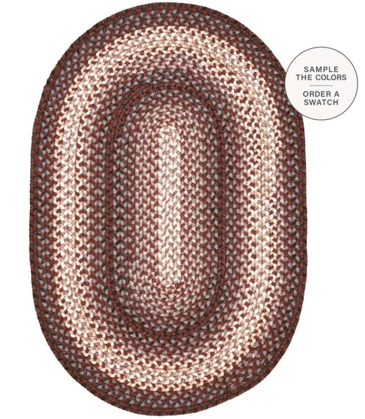 Driftwood Oval Outdoor RUg