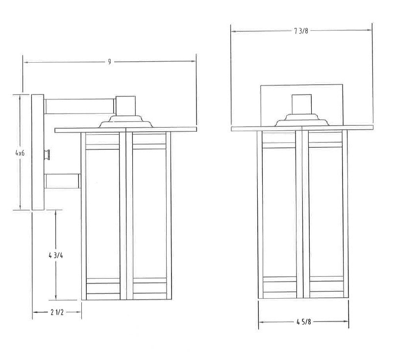 Etoile Wall Mount ETB-9