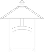 Evergreen Flush Wall Mount EW-9