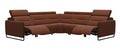 Stressless Emily V2 Steel Arm Power Sectional C22 with Adjustable Headrest