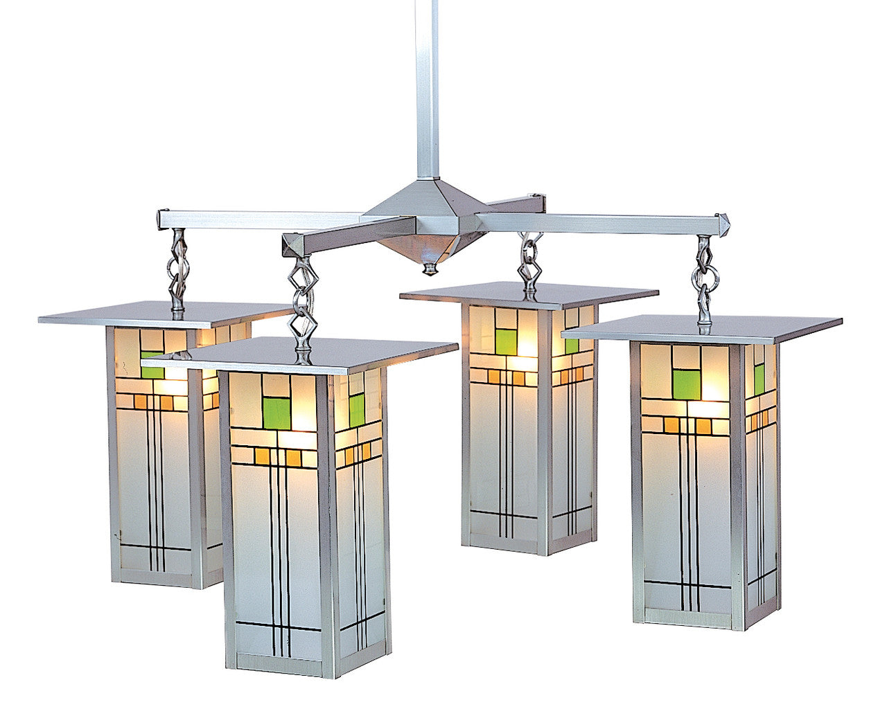 Franklin Long Body 4 Light Chandelier FCH-9L/4