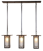 Franklin Long Body 3 Light In-line Chandelier FICH-9L/3