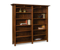 Artesa 10 Shelf Double Bookcase