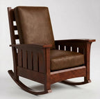 Bow Arm Rocker with Loose Cushion by Stickley - Promo