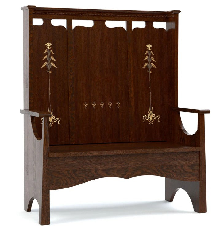 125th Anniversary Fireside Bench by Stickley