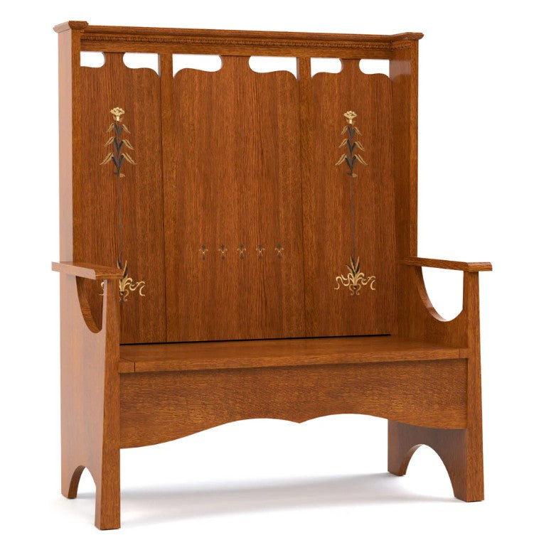 125th Anniversary Fireside Bench by Stickley