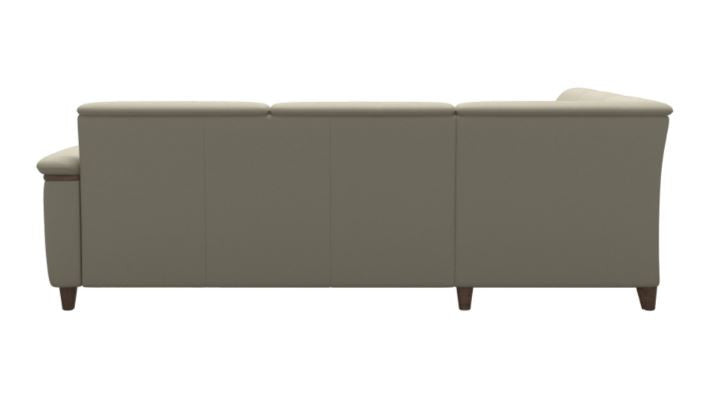 Stressless Flora Wood Sectional 2-2.5 seater