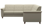 Stressless Flora Wood Sectional 2-2.5 seater