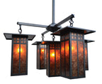 Glasgow Chandelier w/ Center Light GCH-9L/4-1
