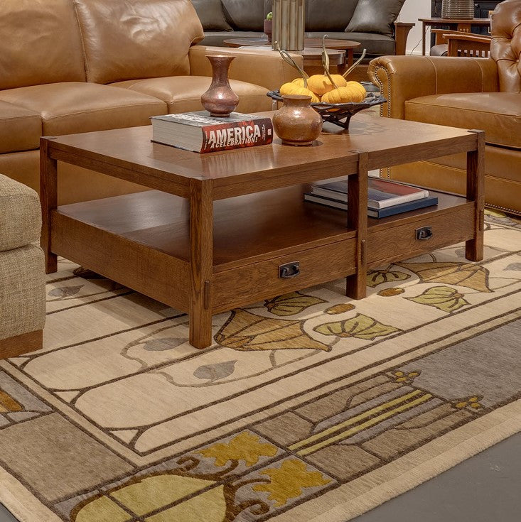Garden Window Ivory Stickley Rug