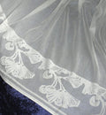 Ginkgo Leaf Lace Curtain Panel