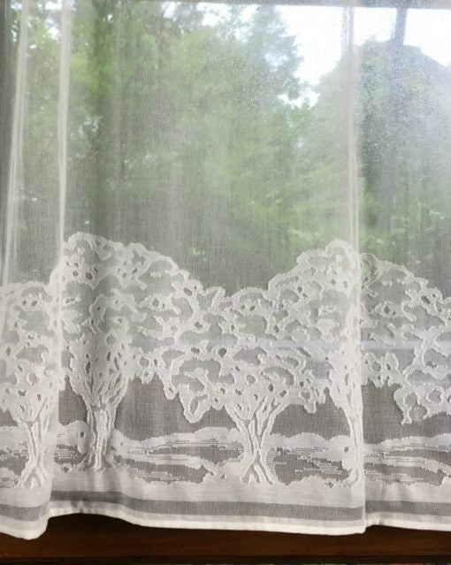 Glens Edge Lace Curtain Panel