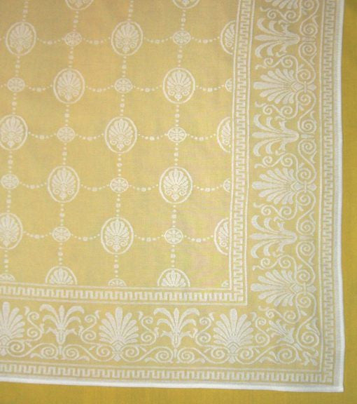 Grecian Lace Curtain Panel