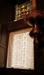 Grecian Lace Curtain Panel