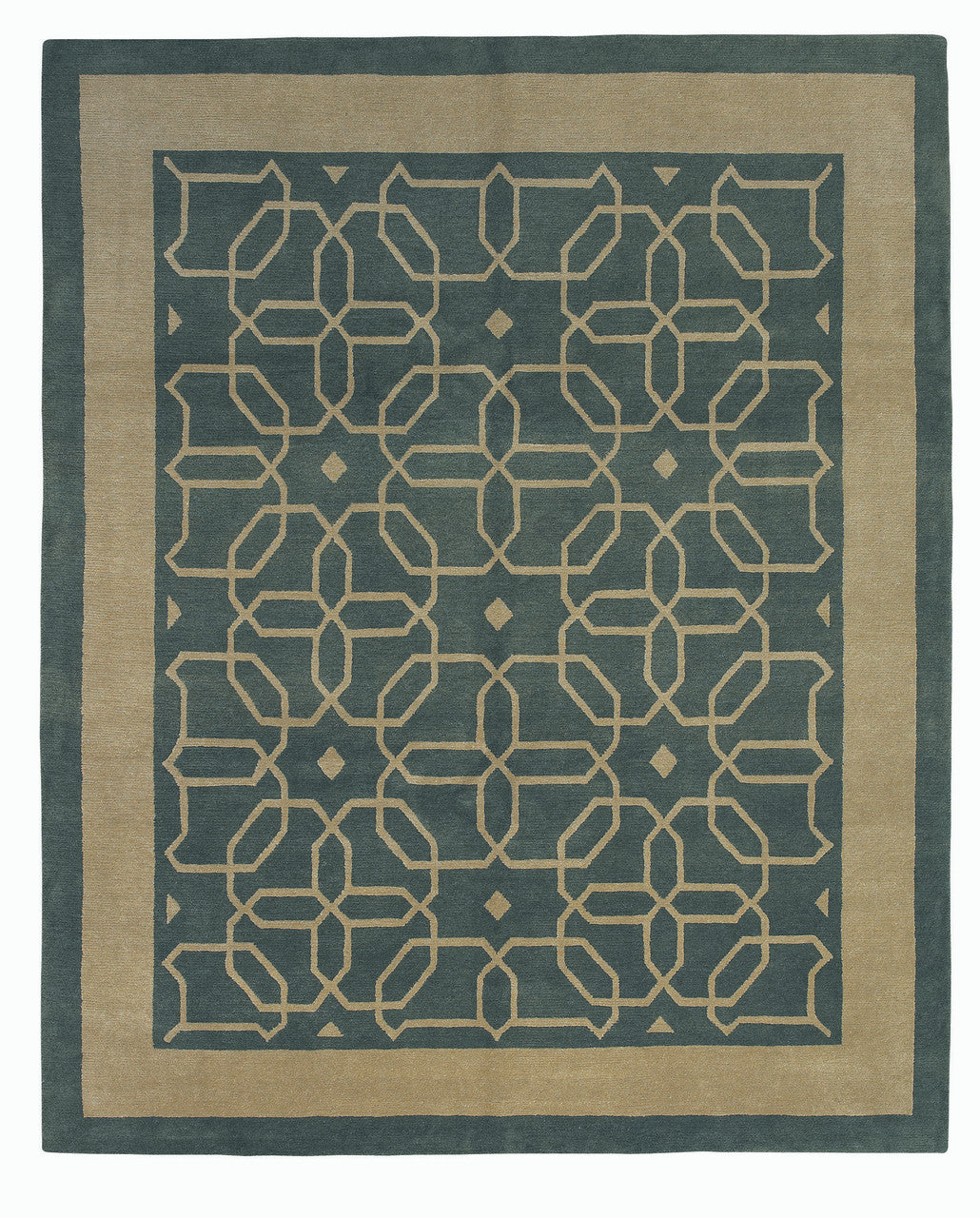 Craftsman Honeycomb Boxwood Rug