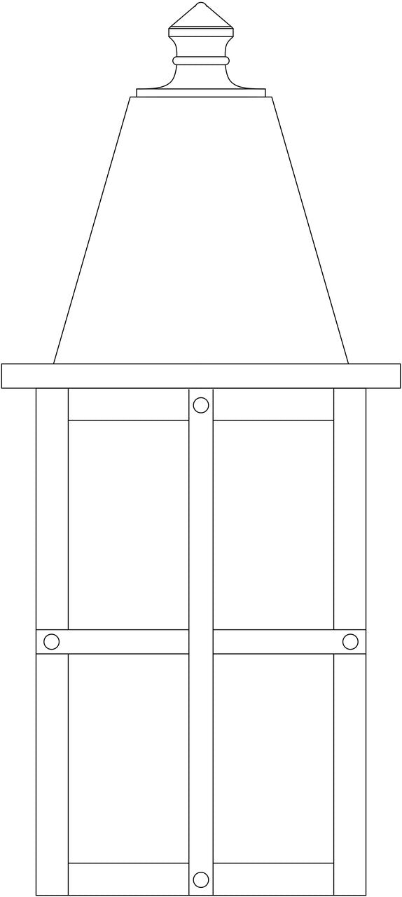 Hartford Flush Wall Mount HW-6