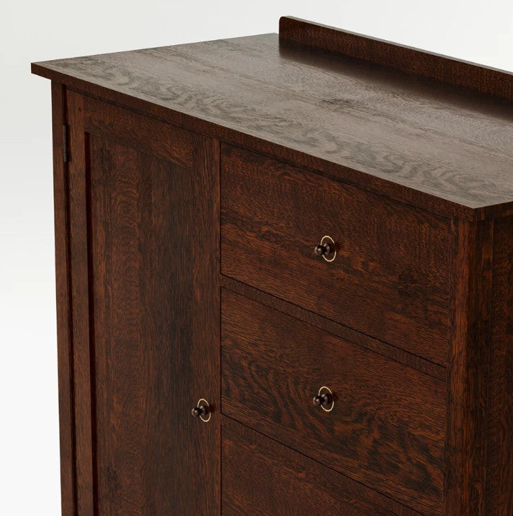 Harvey Ellis Armoire close up
