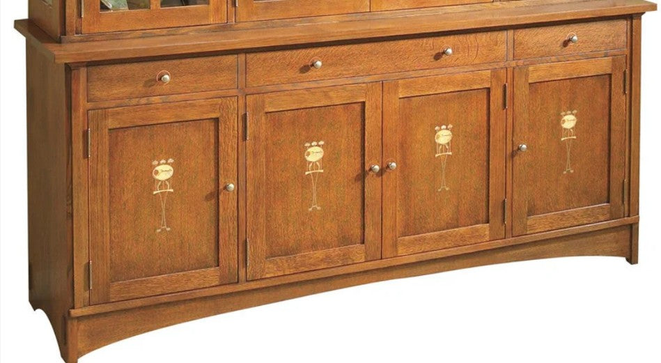 Harvey Ellis Four-Door Buffet by Stickley