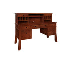 Craftsman Computer Desk with Hutch