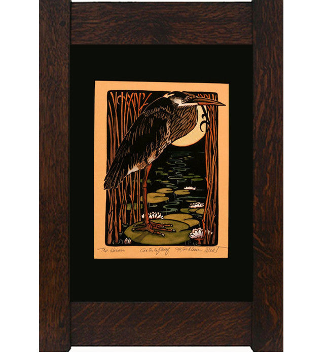 The Heron Print