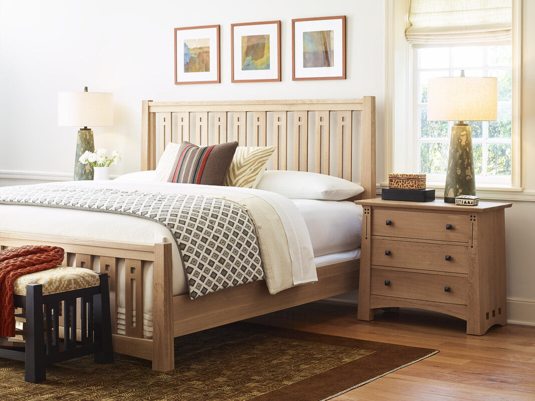 Highlands Three-Drawer Nightstand by Stickley