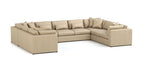 Holland Fabric U Sectional