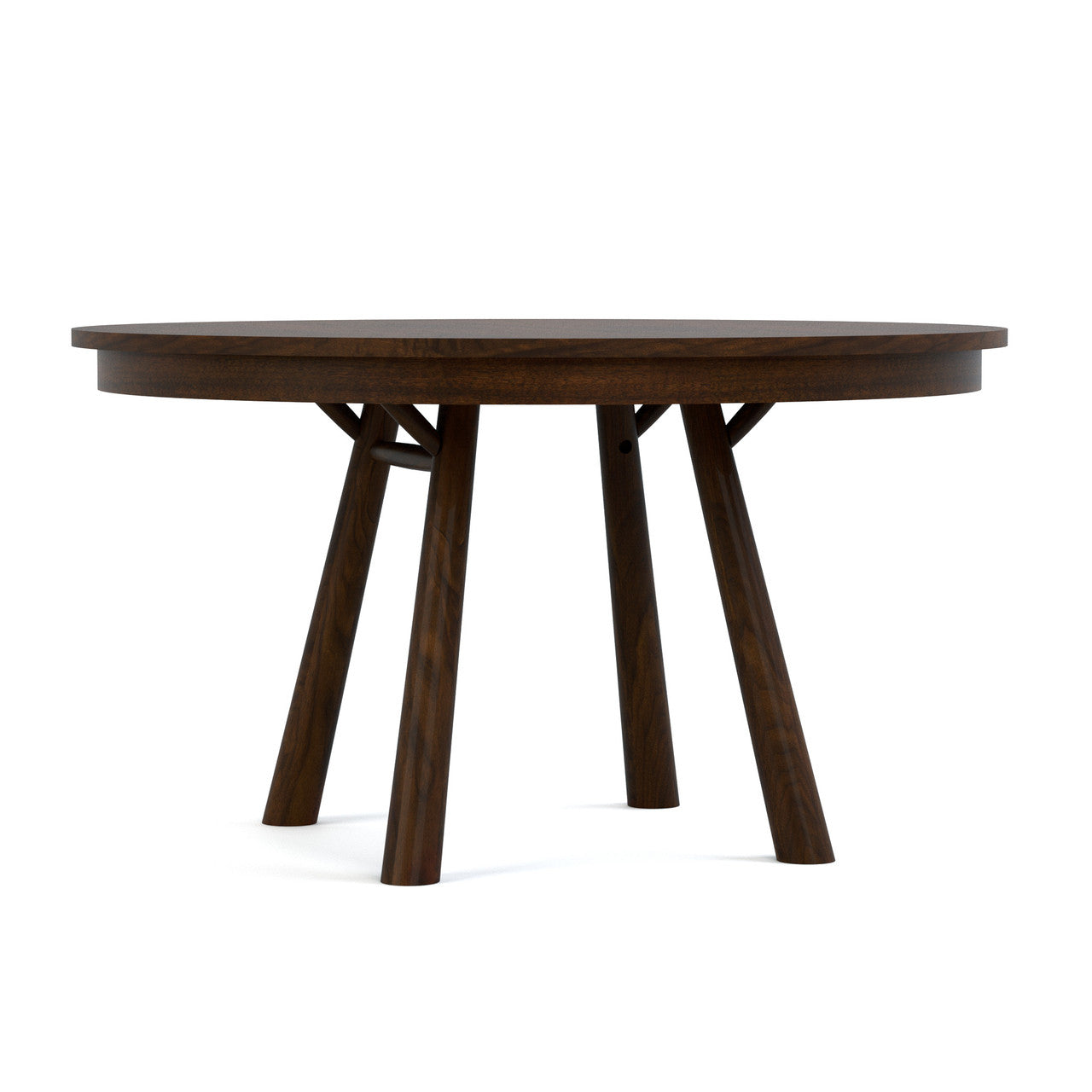 Hudson Valley 54-inch Round Dining Table by Stickley - In Stock