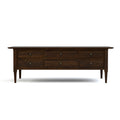 Hudson valley cocktail table, front view. 