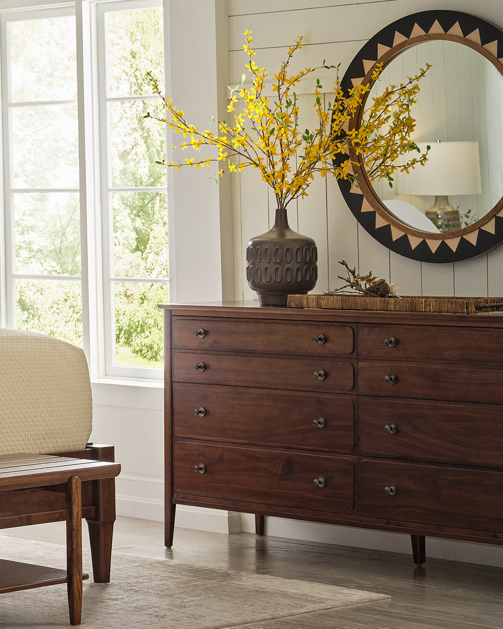 Hudson Valley Mirror by Stickley
