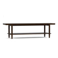 Hudson Valley Slatted Bench by Stickley