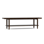 Hudson Valley Slatted Bench by Stickley