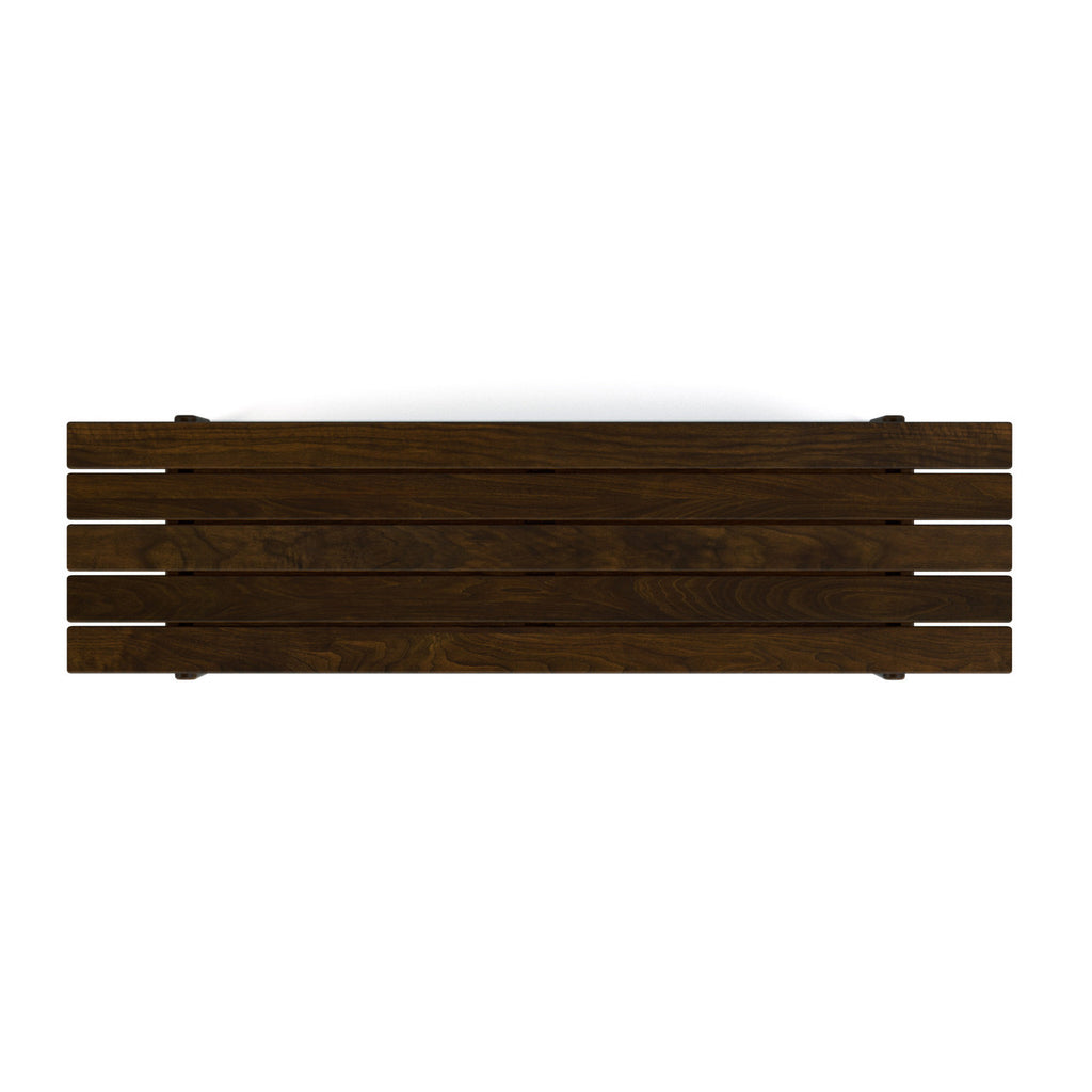 Hudson Valley Slatted Bench by Stickley -In Stock