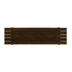 Hudson Valley Slatted Bench by Stickley