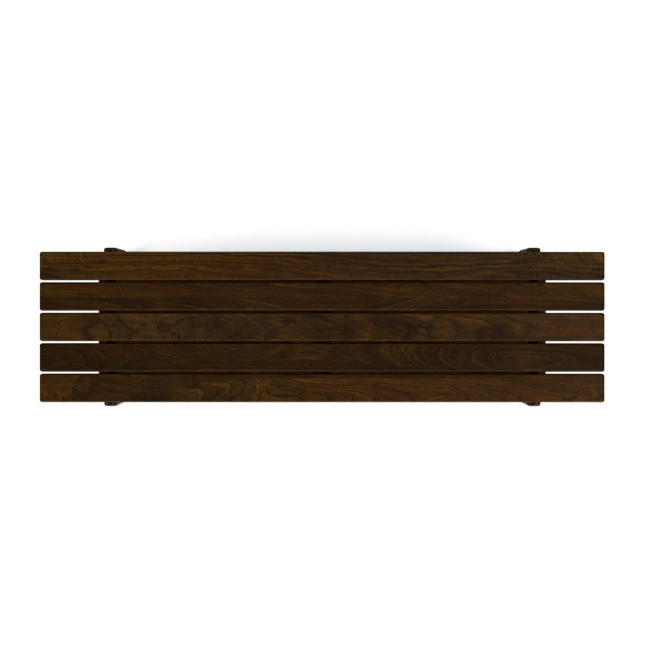 Hudson Valley Slatted Bench by Stickley
