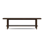 Hudson Valley Slatted Bench by Stickley -In Stock