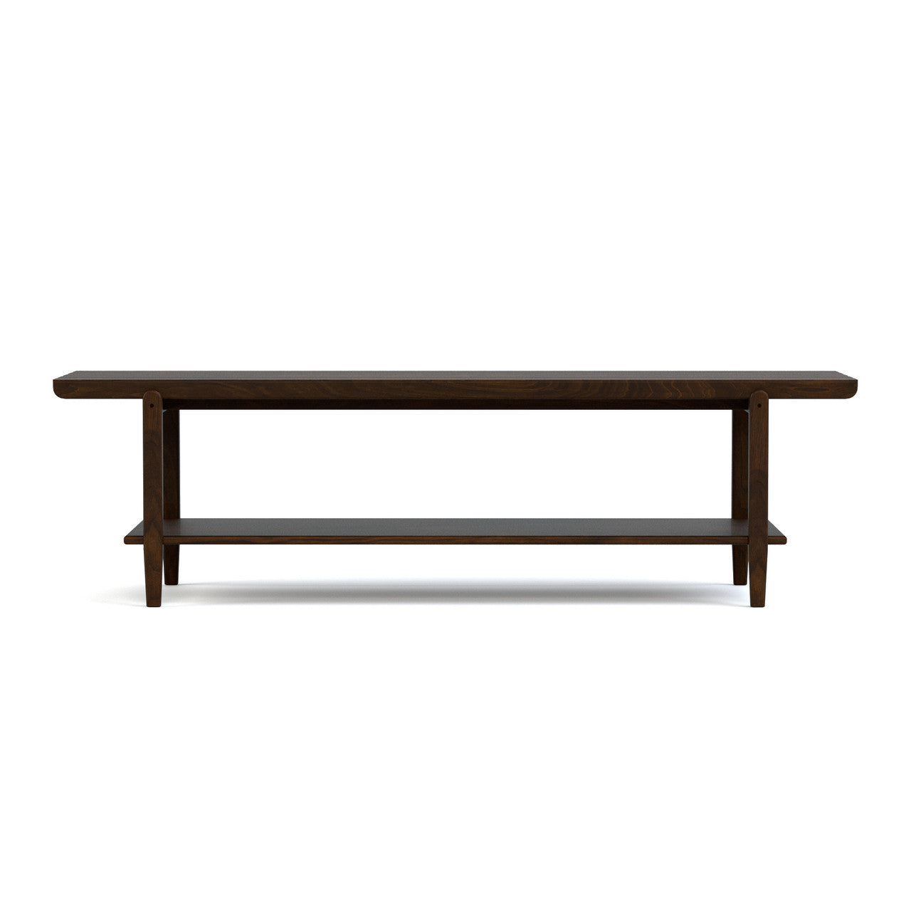 Hudson Valley Slatted Bench by Stickley -In Stock