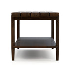 Hudson Valley Slatted Bench by Stickley
