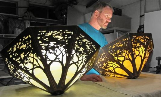 Tree Design Chandelier by James Mattson