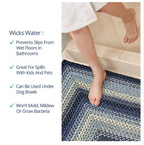 Juniper Blue Outdoor Braided Rug